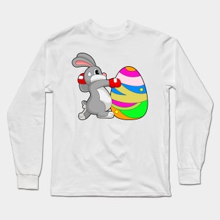 Rabbit Easter Easter egg Boxing Long Sleeve T-Shirt